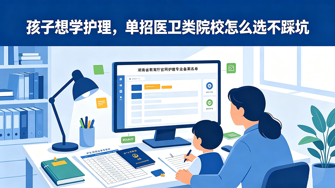 家长课堂｜孩子想学护理，单招医卫类院校怎么选不踩坑